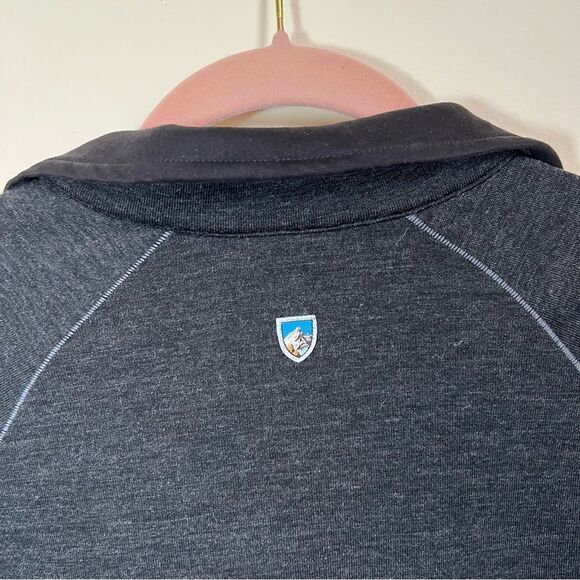 Kuhl Women’s Dark Gray Wool Blend Quarter Zip Medium - Picture 10 of 12